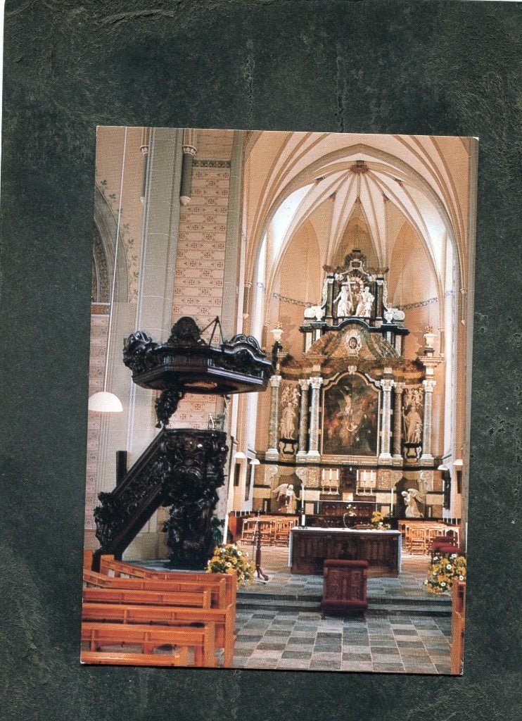 Ansicht Grave - Hoofdaltaar St. Elisabeth Kerk, Verzenden, 1980 tot heden, Ongelopen, Noord-Brabant