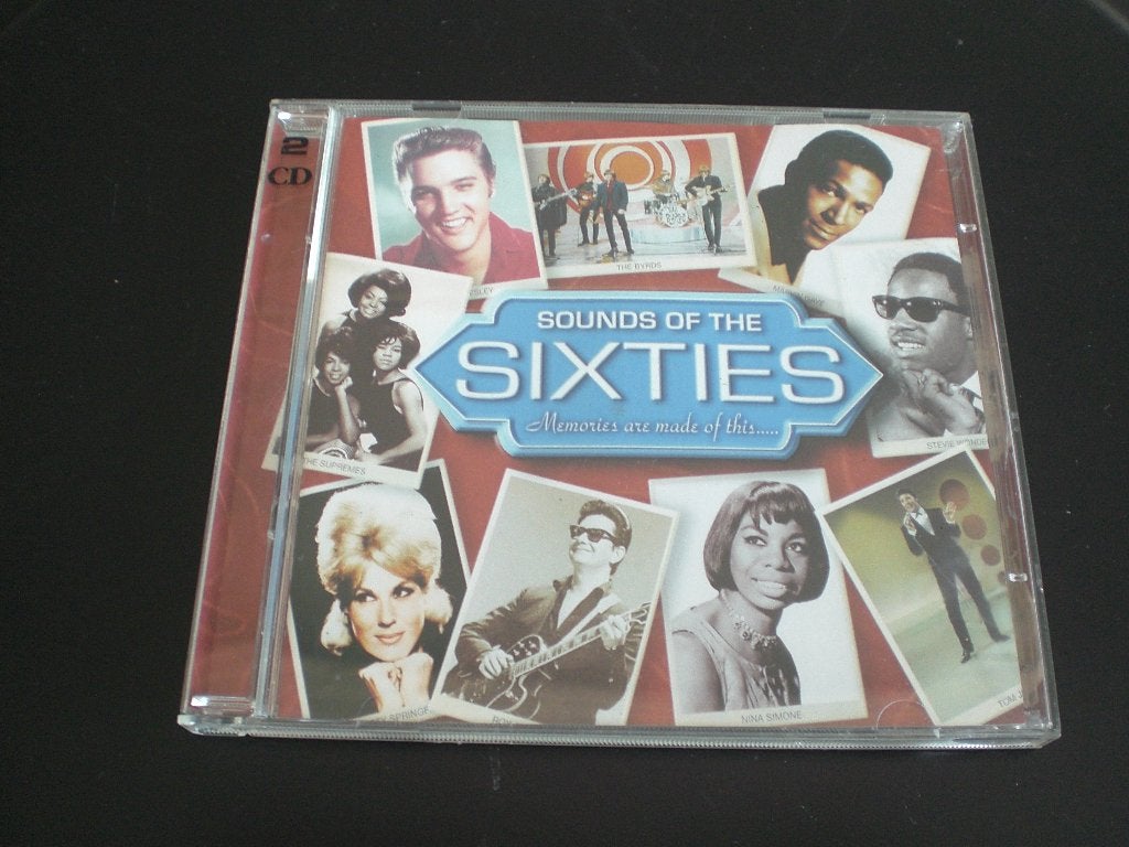 2 verzamel CD's Sounds of the Sixties, Verzenden, Zo goed als nieuw, Pop