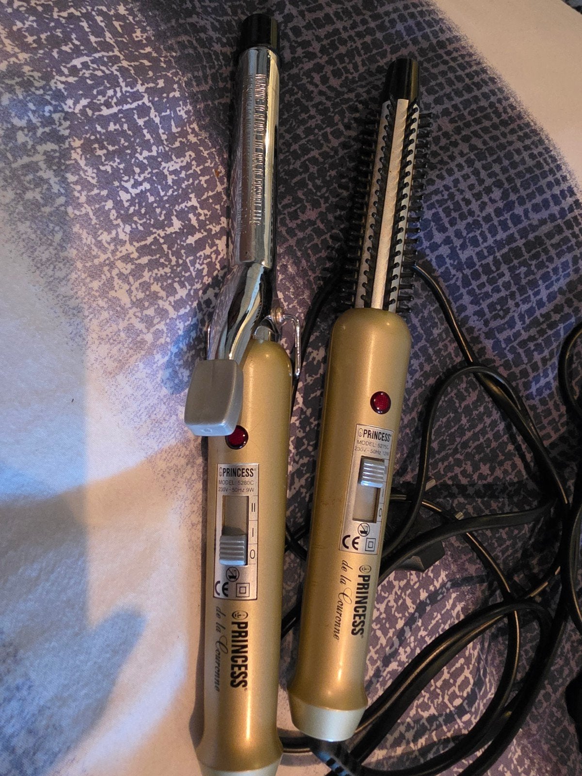 Princess krultangen set - Zo goed als nieuw, Ophalen of Verzenden, Zo goed als nieuw, Haarverzorging