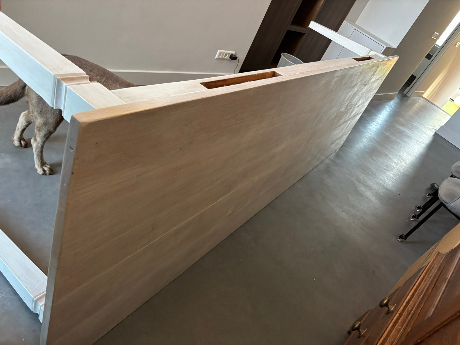 Lange Teak (tuin) eettafel groot 300 x 93 cm, Ophalen, 200 cm of meer, 50 tot 100 cm, Zo goed als nieuw