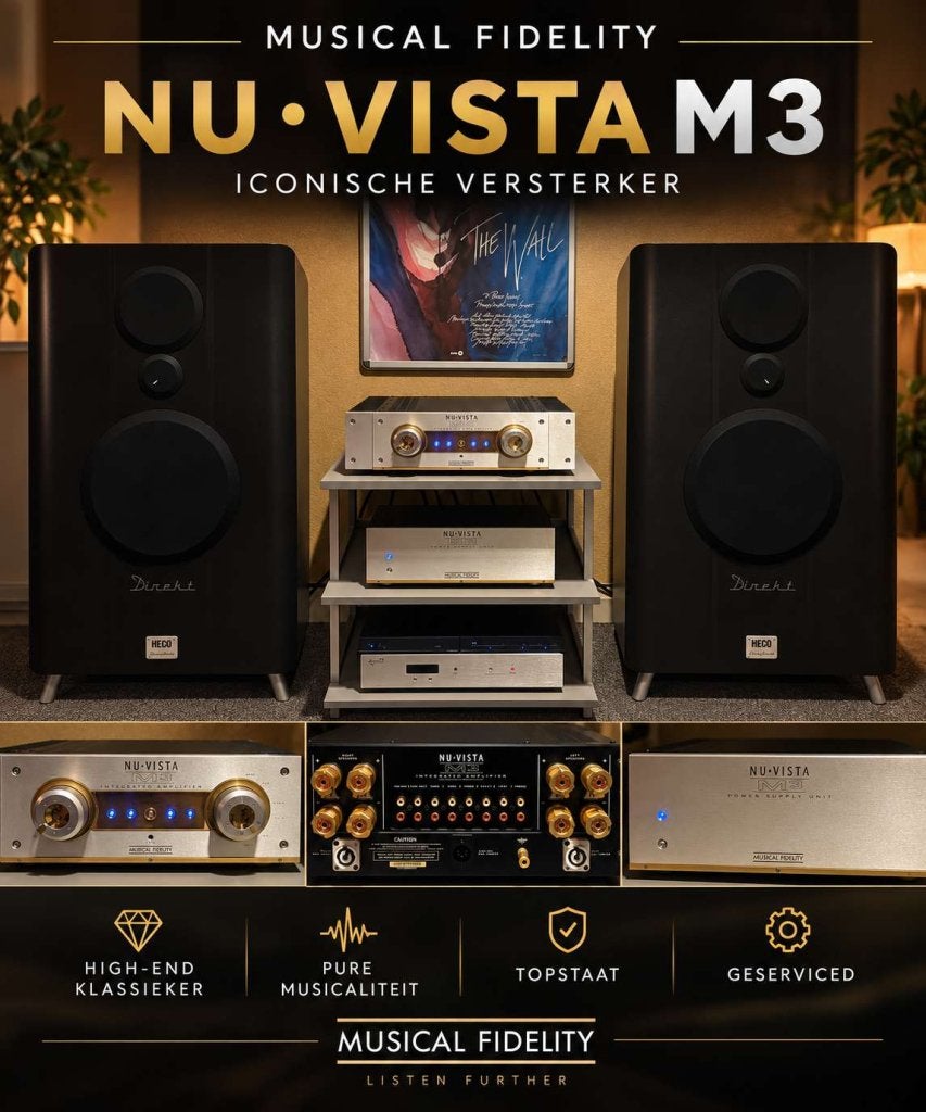 Musical Fidelity Nu-Vista M3 | 1e eigenaar | Topstaat !!, Niet ingevuld, Niet ingevuld, Niet ingevuld