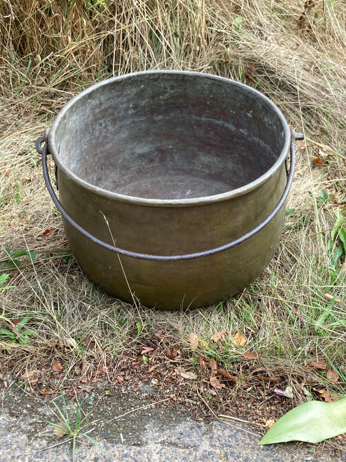 Oude koperen bak (250826c), Antiek en Kunst, Ophalen of Verzenden, Koper
