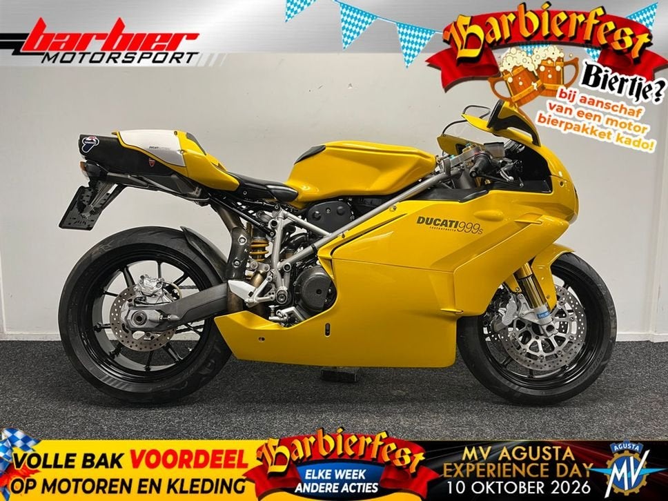 ️️Ducati 999 S (bj 2003)️️, Motoren, 2 cilinders, Motorrijbewijs A, Bedrijf, Onbekend