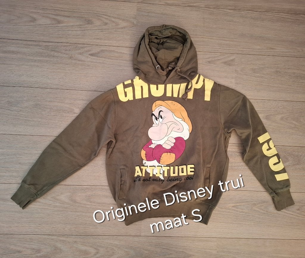 Grumpy Disney trui maat S, Verzamelen, Ophalen of Verzenden, Overige figuren, Zo goed als nieuw, Kleding of Textiel