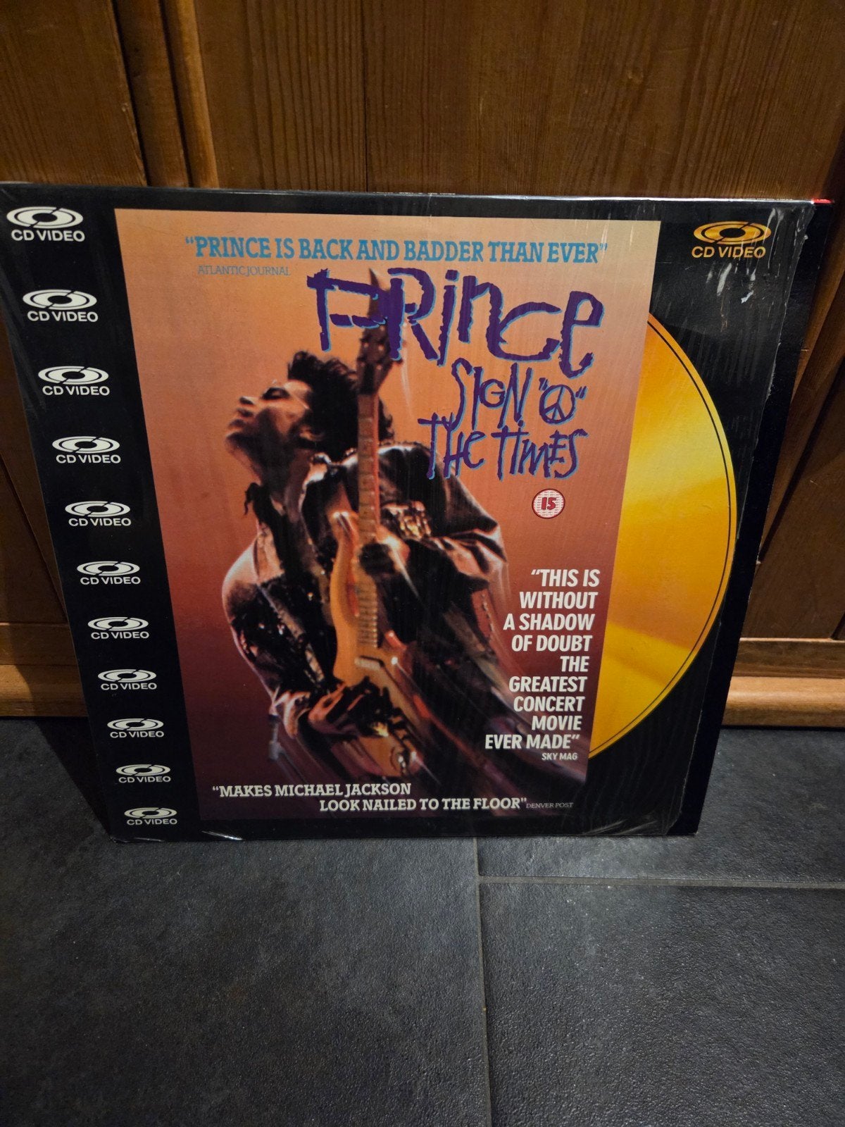 Prince - Sign 'O' the Times Laserdisc, Engels, Alle leeftijden, Nederlands, Ophalen of Verzenden