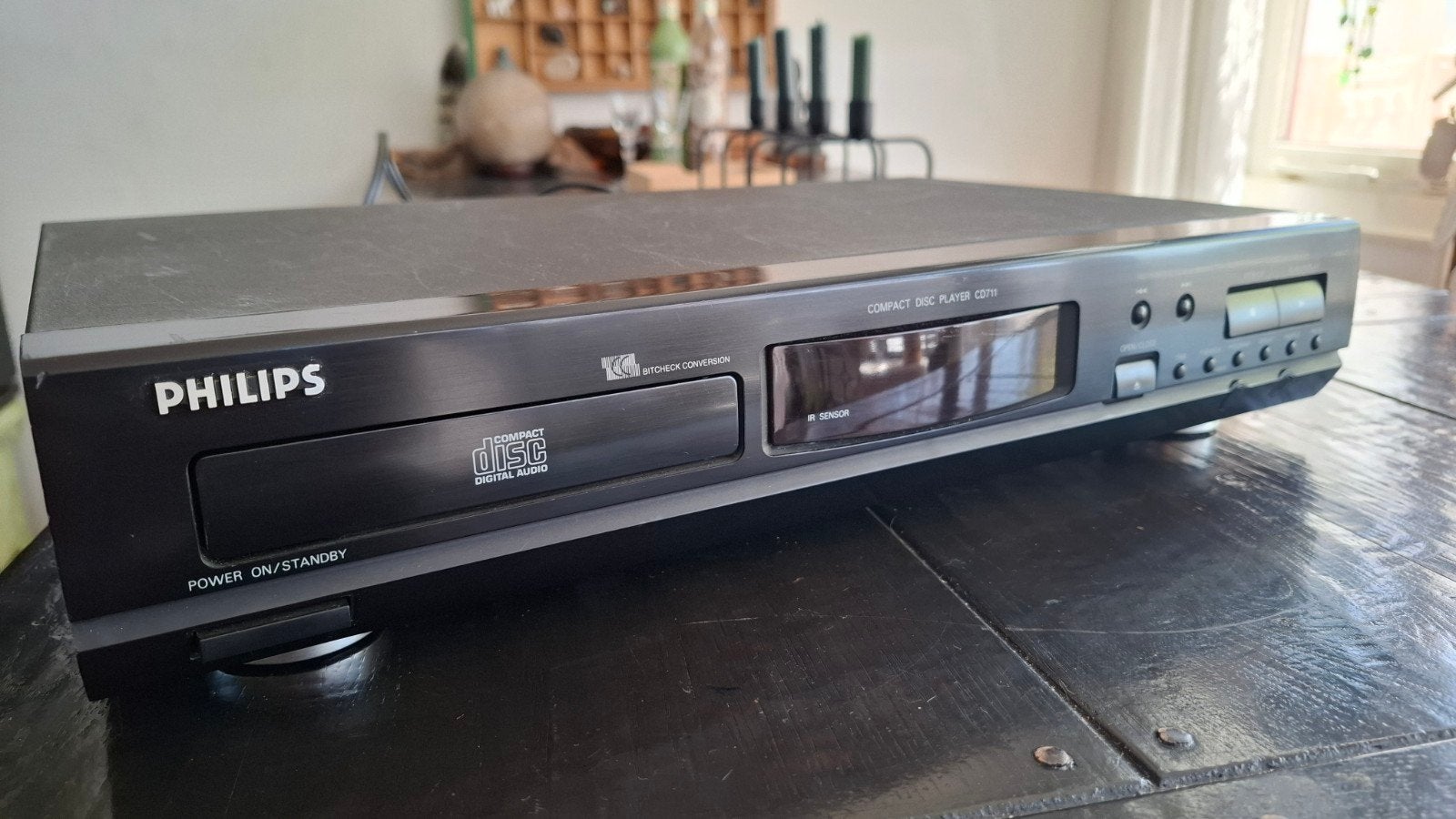 Philips CD Speler CD711  Klassieker, Audio, Tv en Foto, Cd-spelers, Ophalen of Verzenden, Gebruikt, Philips
