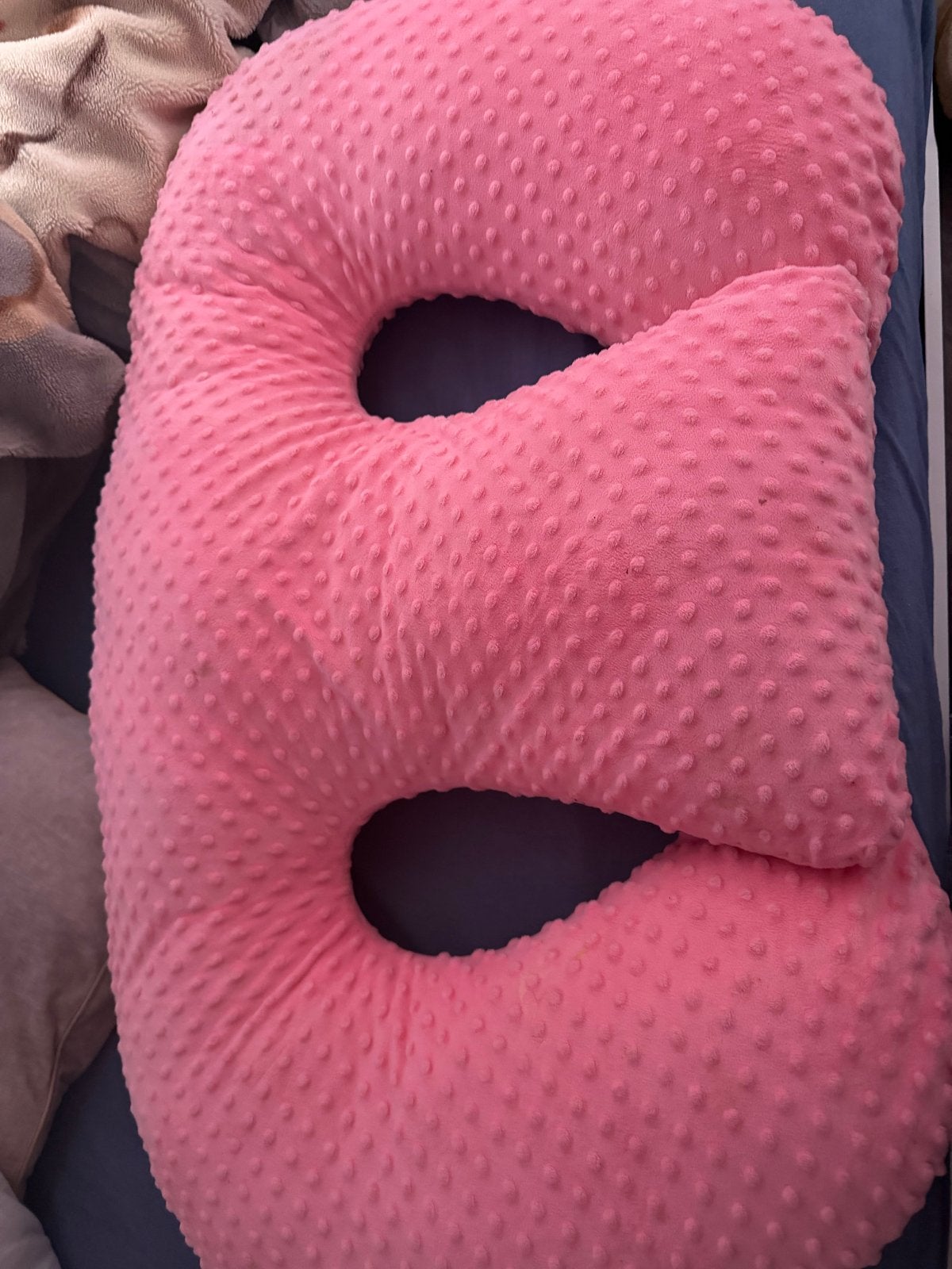 Twin thing Roze zwangerschapskussen / voedingskussen, Ophalen, Zo goed als nieuw