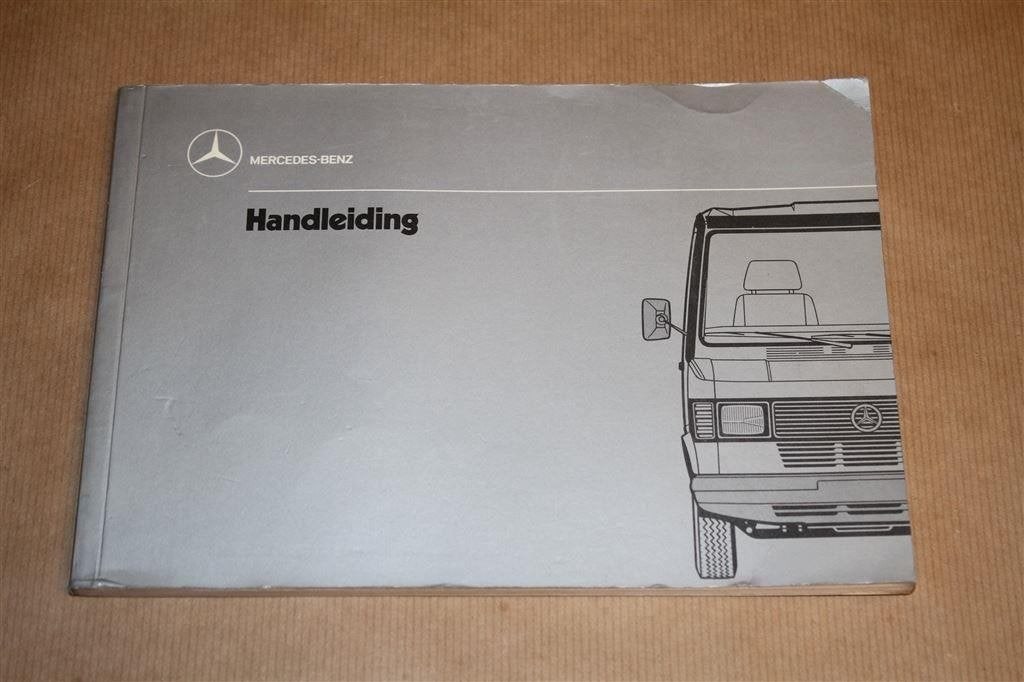 Mercedes Benz Handleiding - 208 D etc. - 1988, Auto diversen, Handleidingen en Instructieboekjes, Ophalen of Verzenden