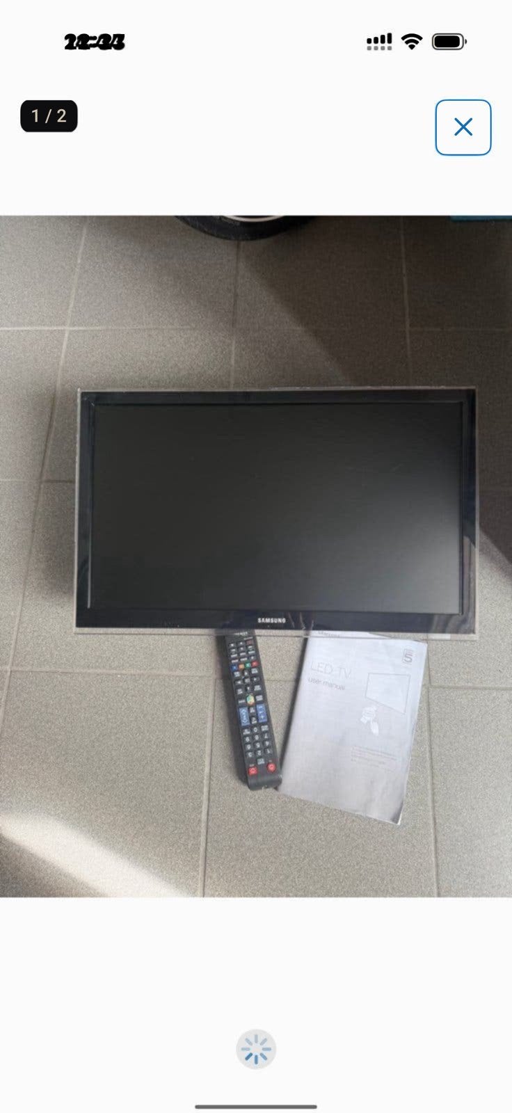 Samsung smart tv led met volvo beugel, Ophalen, Zo goed als nieuw, 50 Hz, Samsung