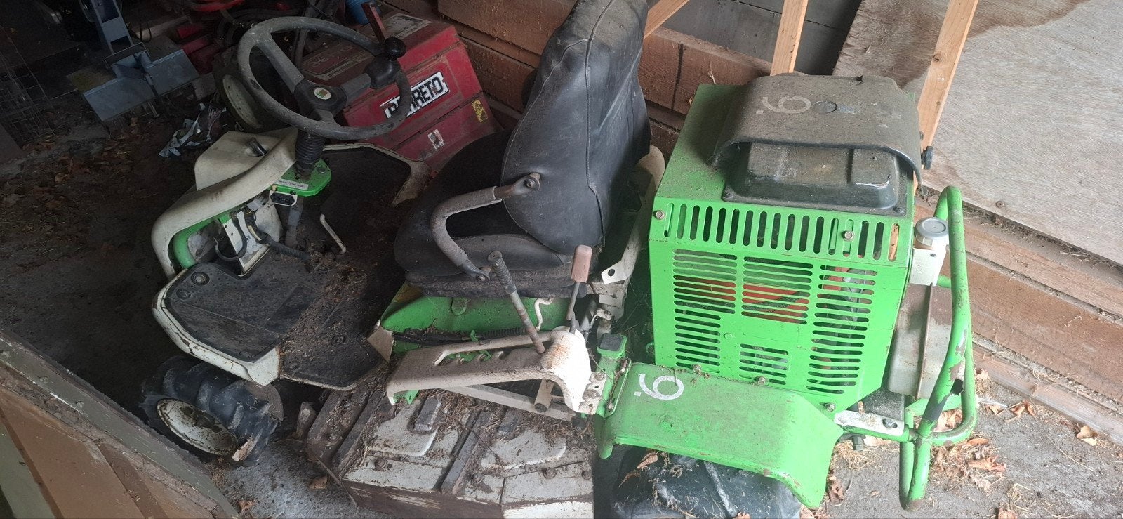 etesia AV95 ruwterreinmaaier, Ophalen, 50 cm of meer
