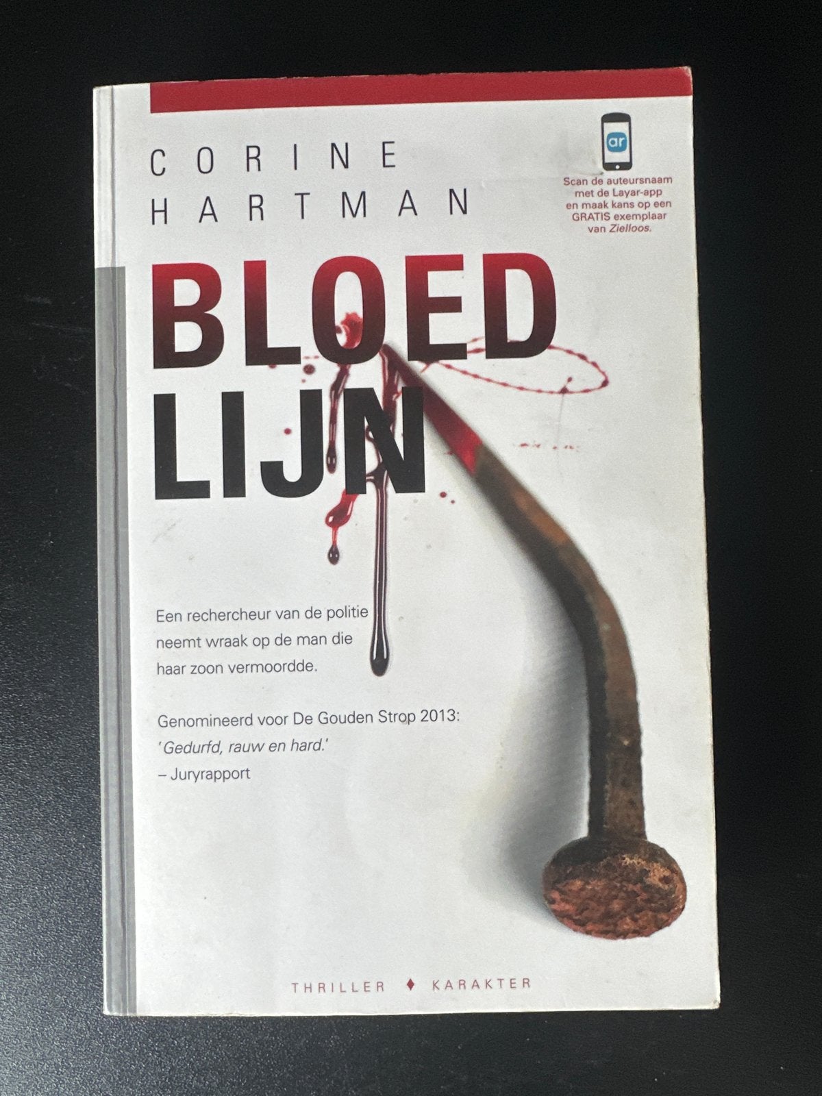 Bloed Lijn - Corine Hartman (Thriller), Boeken, Ophalen of Verzenden, Gelezen, Nederland