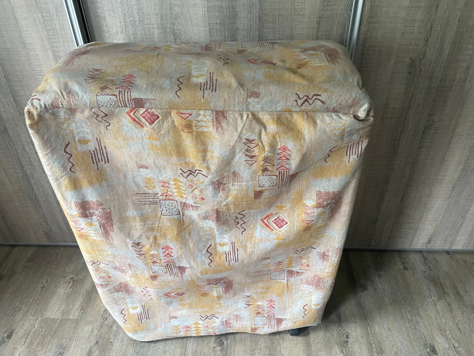 Opvouwbaar logeerbed met matras, Ophalen, Gebruikt, Eenpersoons, Beige