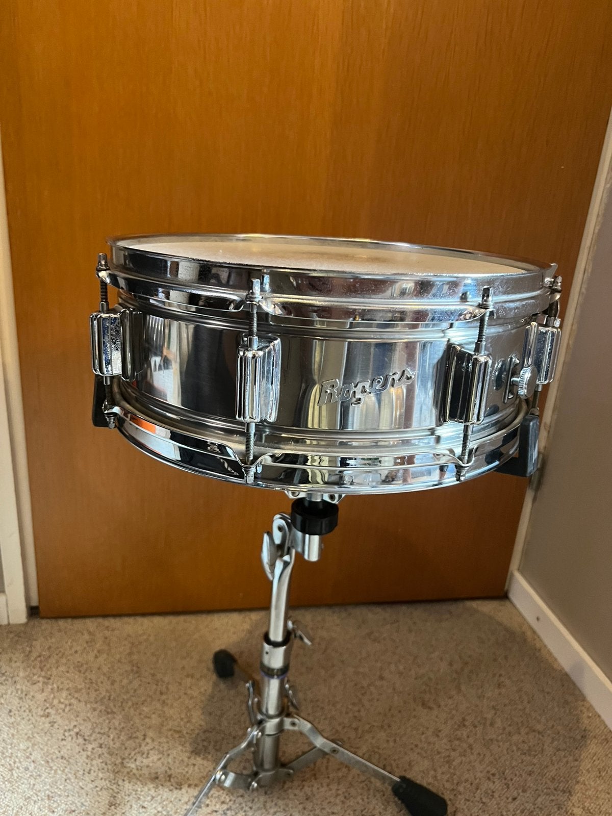 Rogers Powertone COB snaredrum, Ophalen of Verzenden, Zo goed als nieuw, Overige merken