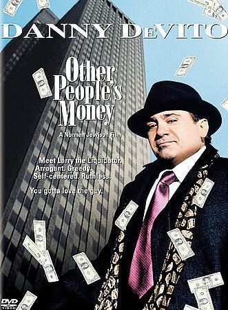 Other People's Money (1991) DVD Danny DeVito Gregory Peck, Alle leeftijden, Drama, Ophalen of Verzenden, Zo goed als nieuw