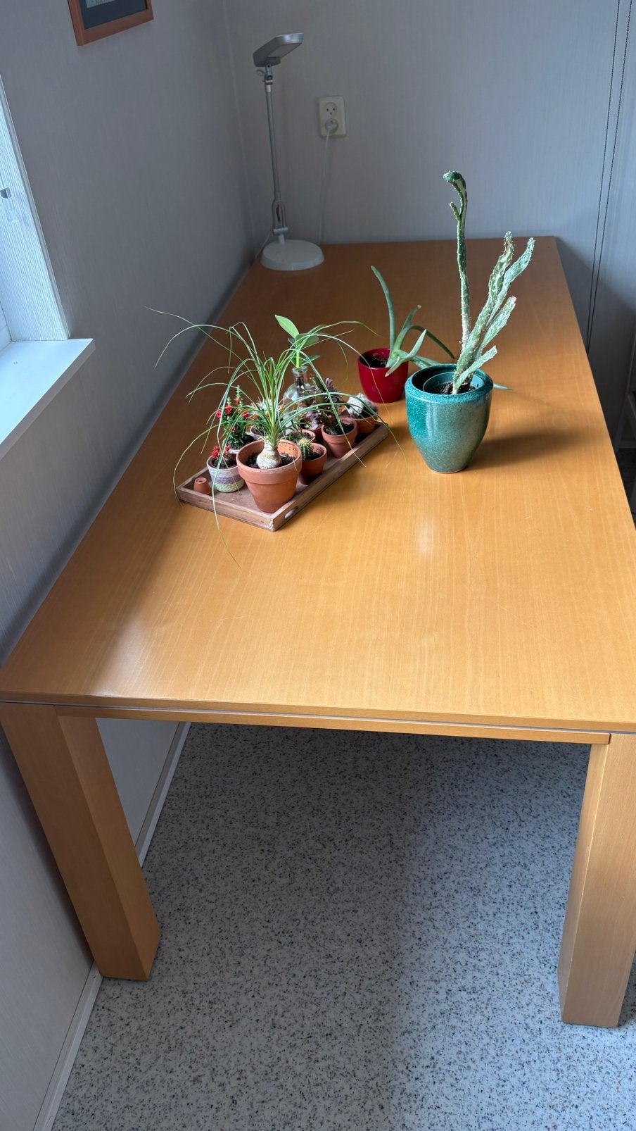 Eettafel 200 bij 90, Ophalen, 50 tot 100 cm, Zo goed als nieuw, 150 tot 200 cm