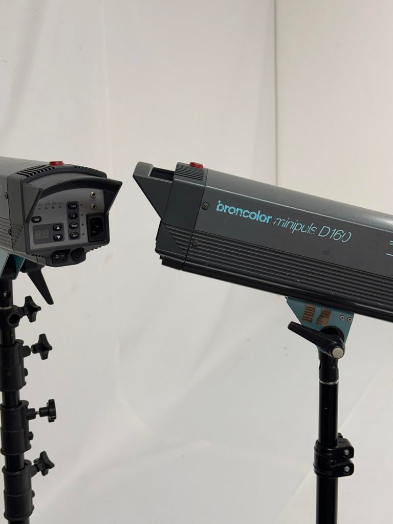 Broncolor Minipuls D 160 Studioflitser, Ophalen, Gebruikt, Lamp of Flitsset