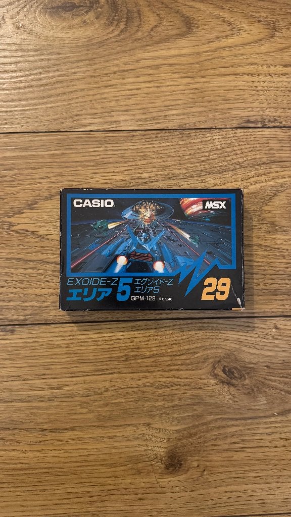 MSX - Exoide-Z Area 5, Computers en Software, Ophalen of Verzenden