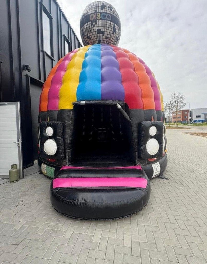 Gebruikte Disco Springkussen - Perfect voor Feestjes!, Hobby en Vrije tijd, Feestartikelen | Verhuur, Ophalen, Gebruikt, Overige