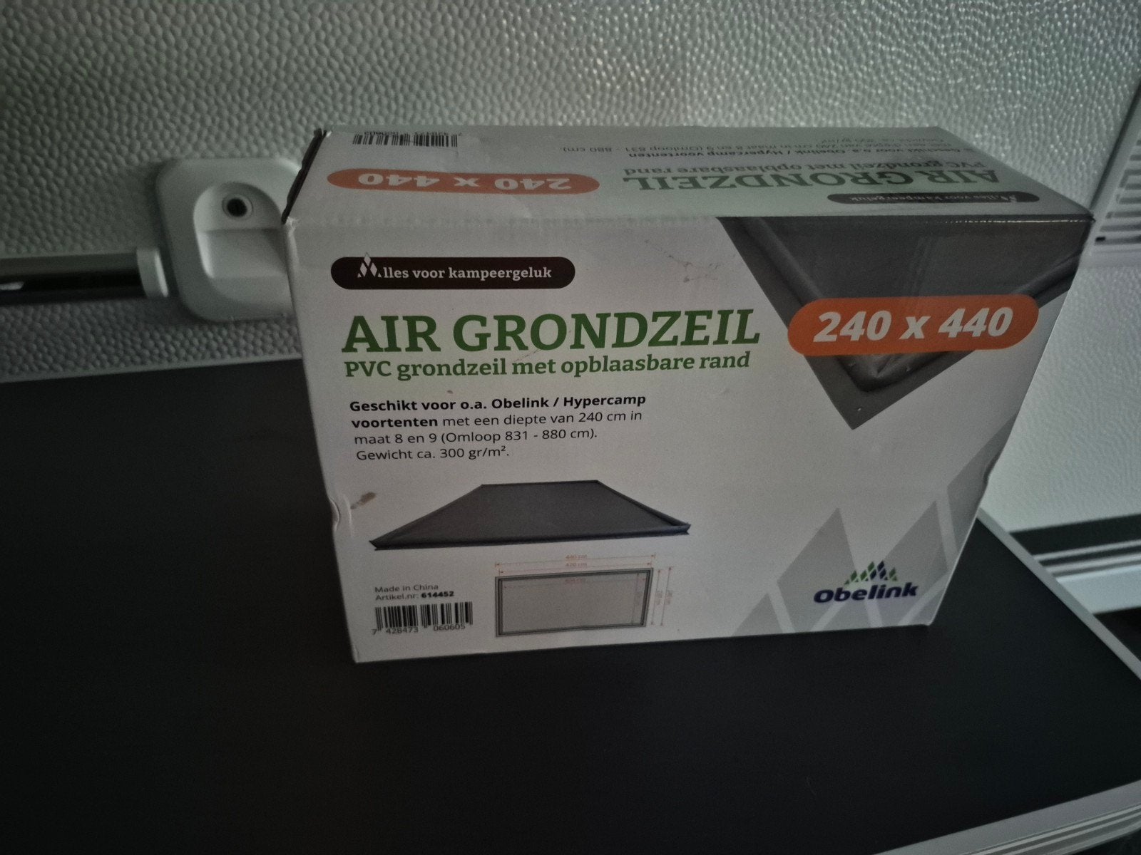 Obelink Air Grondzeil 240 x 440 cm met opblaasbare rand, Ophalen of Verzenden, Nieuw