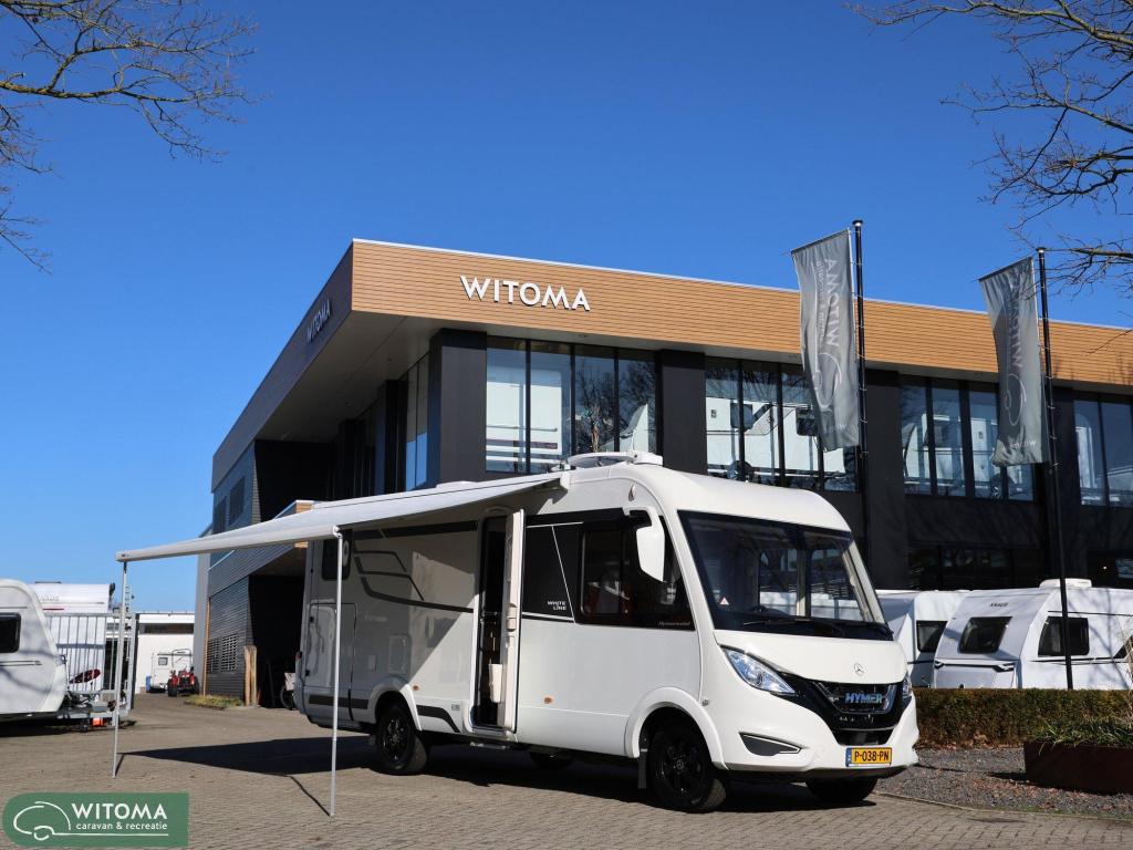 HYMER B-MC I 600 Whiteline UNIEK 272 KM !!!, Caravans en Kamperen, Campers, Standaard zit, Koelkast, Bedrijf, Diesel