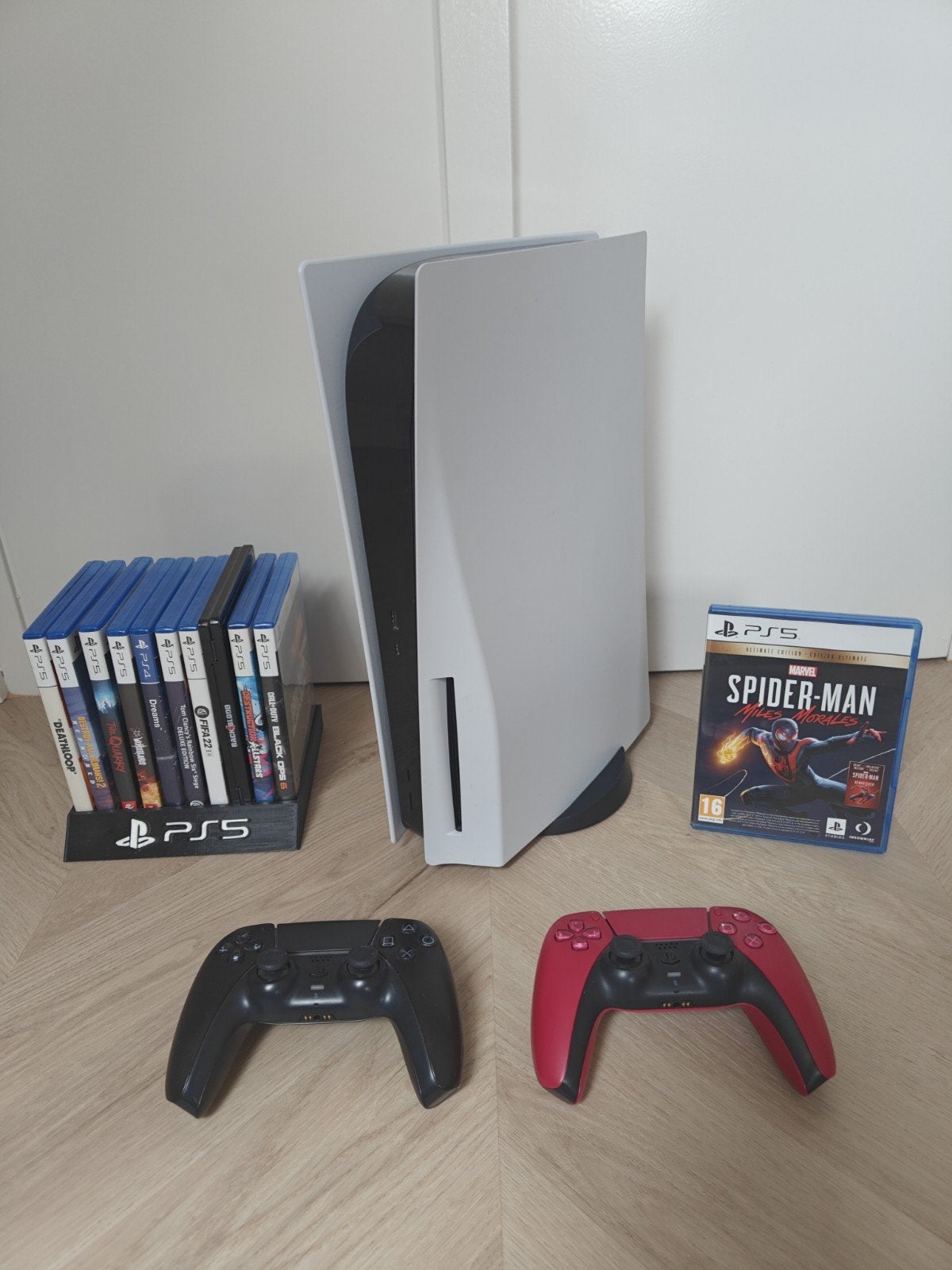 PS5 + 2 Controllers | Complete set | Direct ophalen, Spelcomputers en Games, Spelcomputers | Sony PlayStation 4, Ophalen of Verzenden
