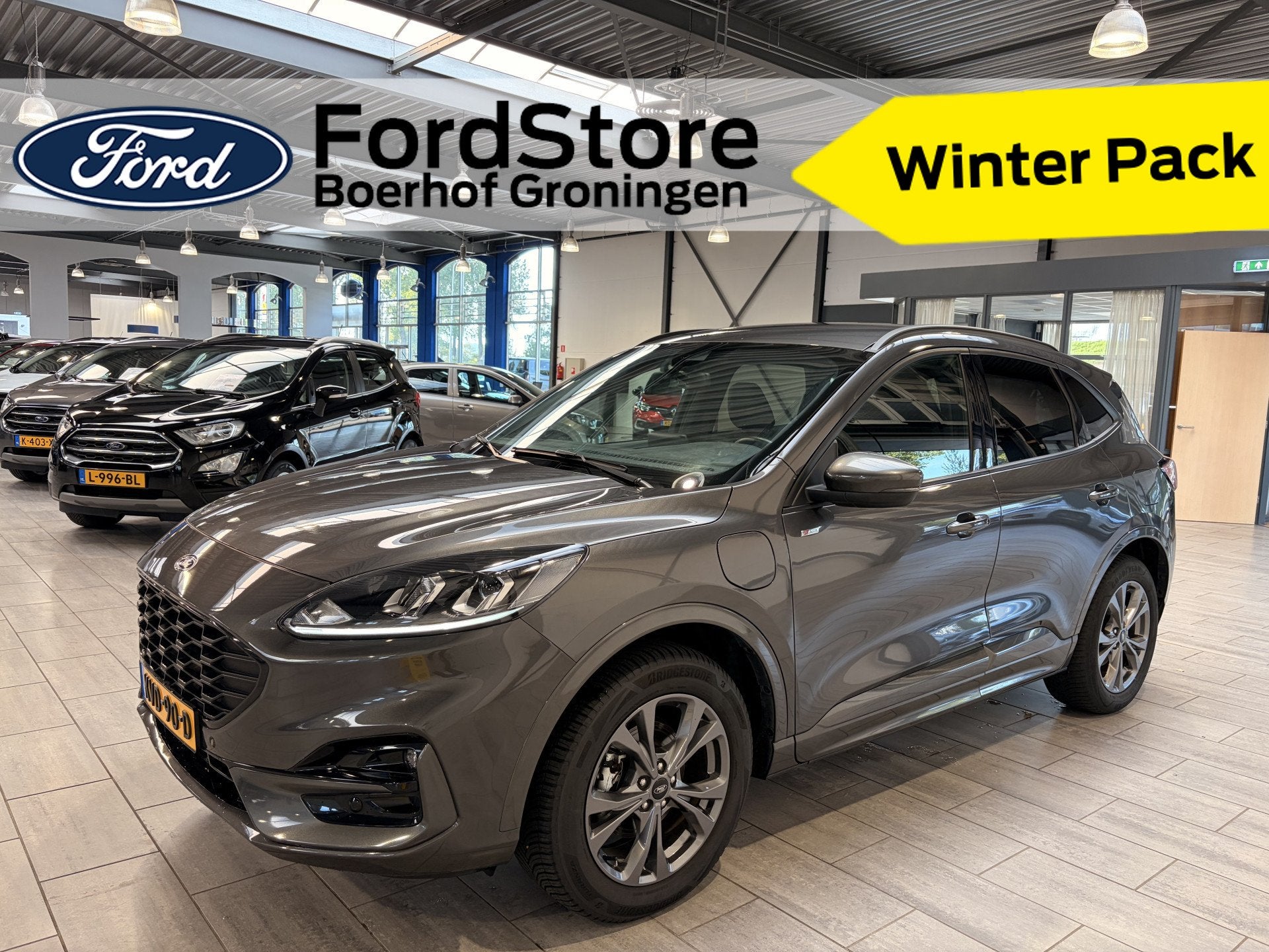 Ford Kuga 2.5 PHEV ST-Line | 100% onderhouden | AGR Stoelen, 14 kWh, Gebruikt, 4 cilinders, Plug-in hybride