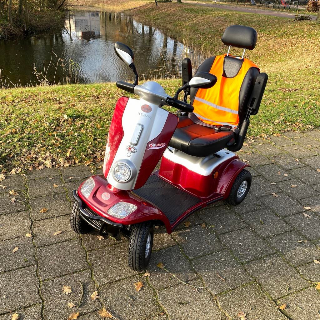 Kymco Maxi XLS Scootmobiel, Ophalen