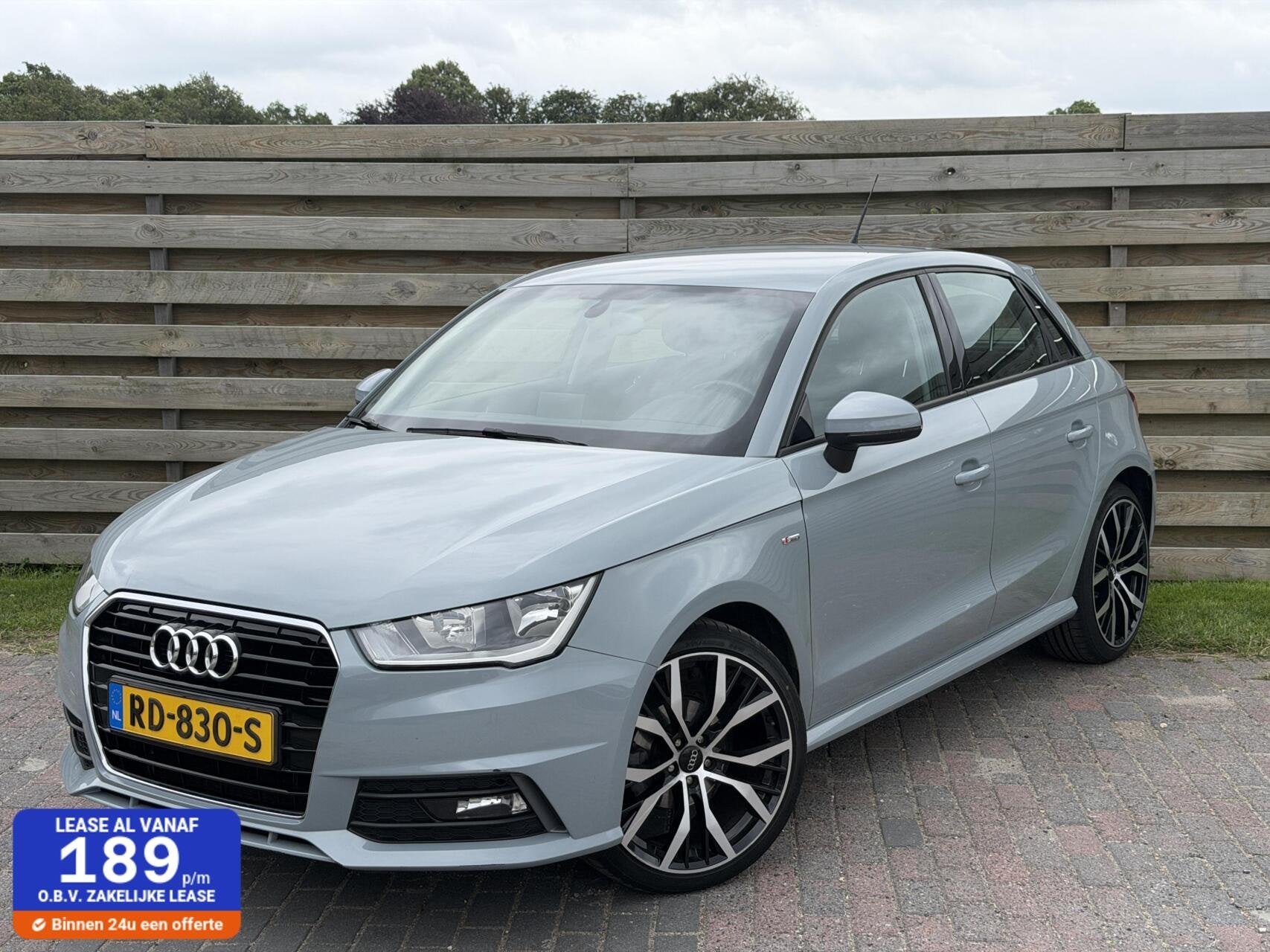 Audi A1 Sportback 1.0 TFSI S-line Cruise NAP, Auto's, Audi, Voorwielaandrijving, Euro 6, 95 pk, 4 stoelen