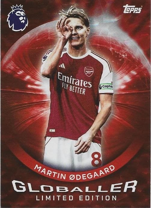 Globaller Martin Odegaard Limited Edition (Topps), Verzenden, Nieuw, Buitenlandse clubs, Poster, Plaatje of Sticker