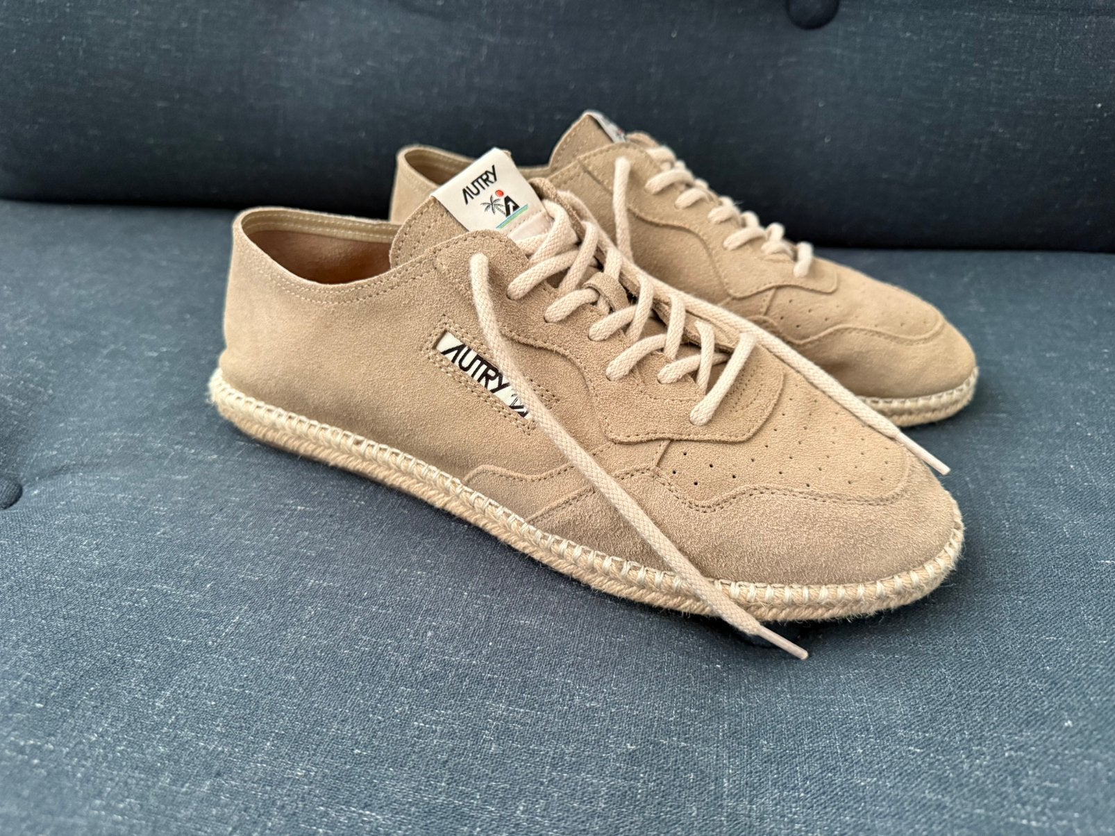 Autry Sandy Espadrilles maat 45, Bruin, Ophalen of Verzenden, Zo goed als nieuw, Espadrilles of Moccasins