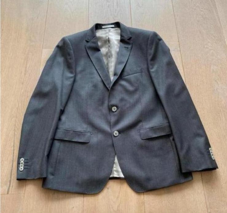 Van Gils 50 merino wol nieuwstaat M, Kleding | Heren, Ophalen of Verzenden, Zo goed als nieuw, Maat 48/50 (M), Grijs