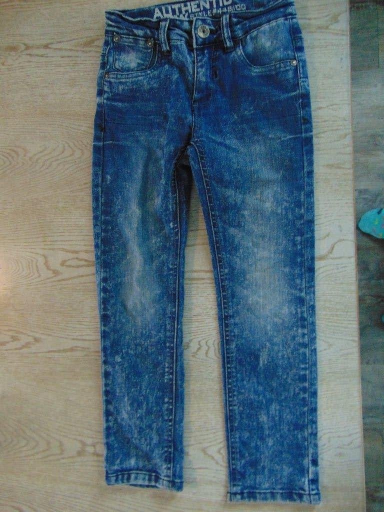 Lange broek blauw spijkerbroek maat 122, Ophalen of Verzenden, Zo goed als nieuw, Jongen, Broek