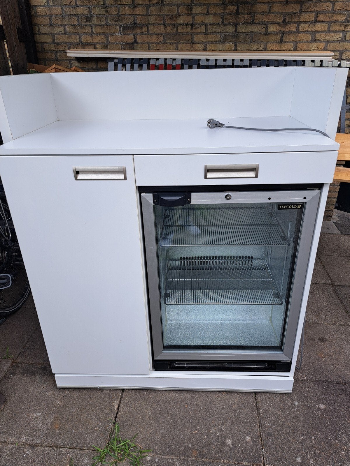Verrijdbare cateringkast met koeling, Ophalen, 60 tot 90 cm, 160 cm of meer