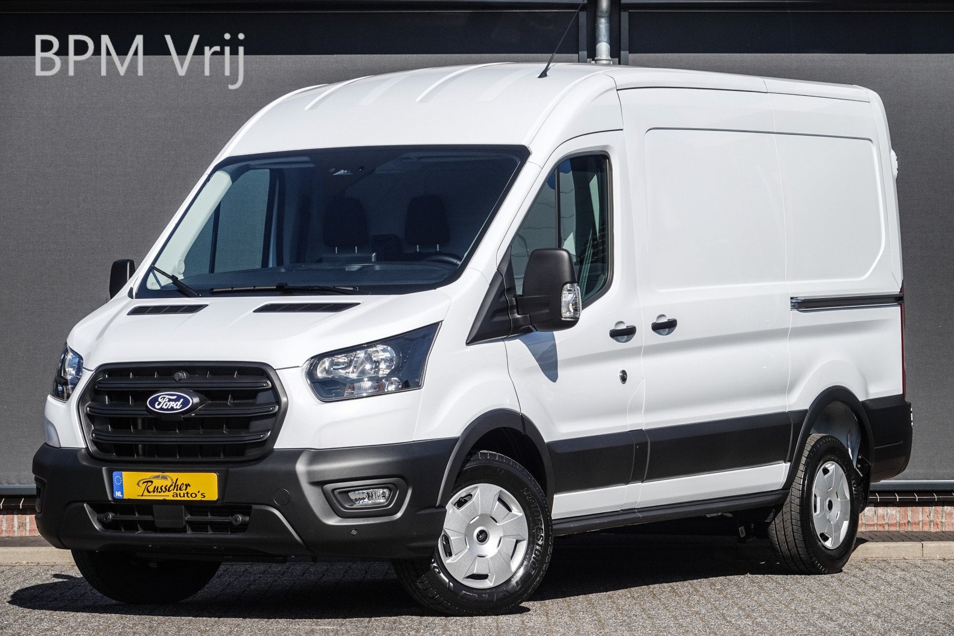 Ford Transit L2H2 2.0Tdci 130Pk | 350 | Trend | 2x Schuifdeu, 12 maanden, Stof, Zwart, 4 cilinders
