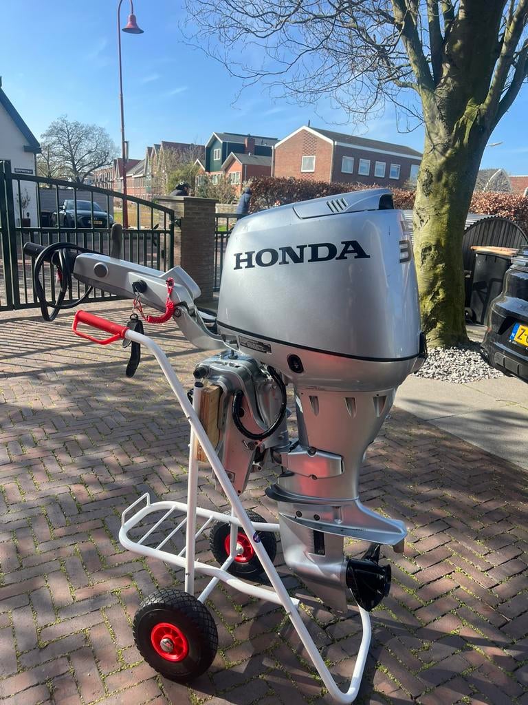 Honda 30 pk 4 takt kortstaart, Ophalen, Zo goed als nieuw, Benzine, 30 pk of meer
