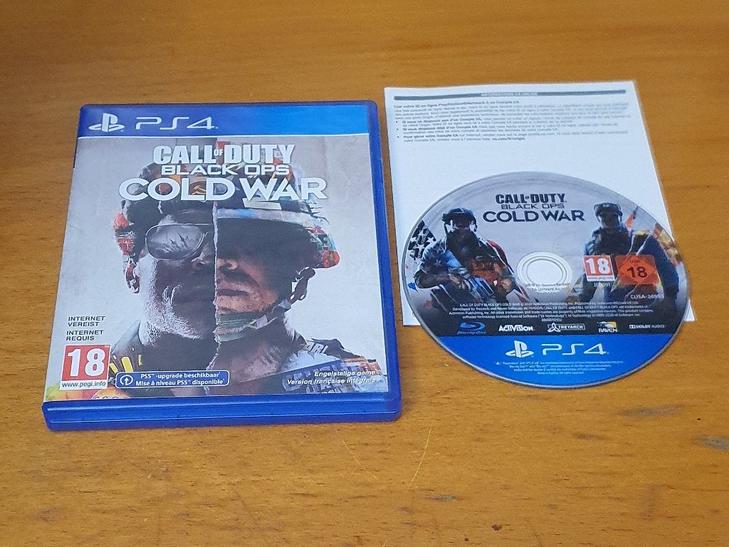 PS4 | Call of Duty Black Ops Cold War, Spelcomputers en Games, Gebruikt, Vanaf 18 jaar, Shooter, Ophalen of Verzenden
