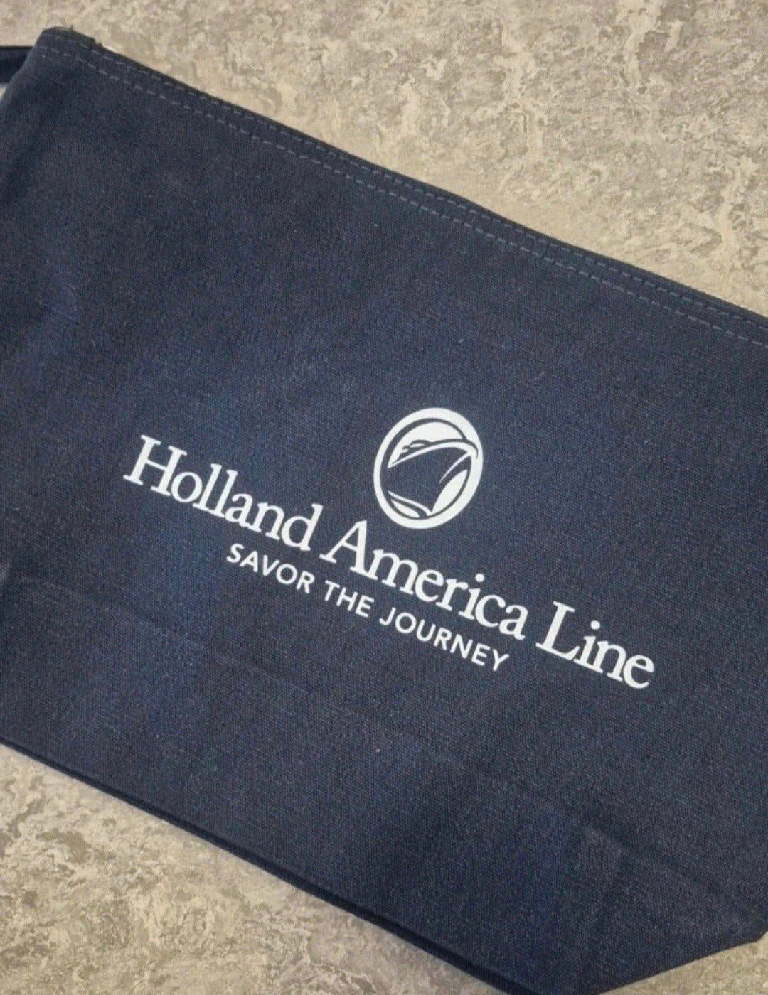 Holland America Line toilettas/etui - Nieuw, Ophalen of Verzenden, Nieuw, Blauw, Heer of Dame