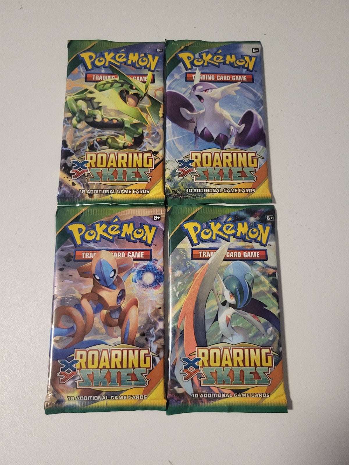 4x Booster XY Roaring Skies. ARTSET, Ophalen of Verzenden, Booster