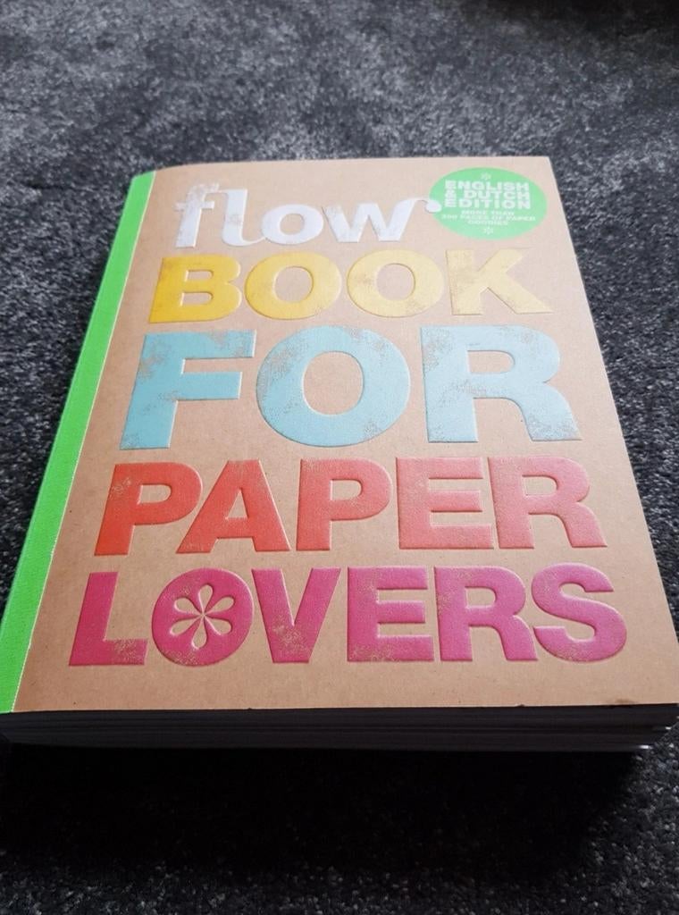 Flow Book for Paper Lovers 4e editie Paperbook Paperlove, Boeken, Ophalen of Verzenden, Zo goed als nieuw, Scrapbooking en Knutselen
