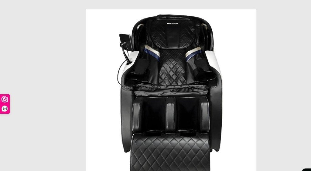 AlienComfort Massagestoel PLUTO Wit - Nieuw, Ophalen of Verzenden, Nieuw, Massagestoel of Kussen