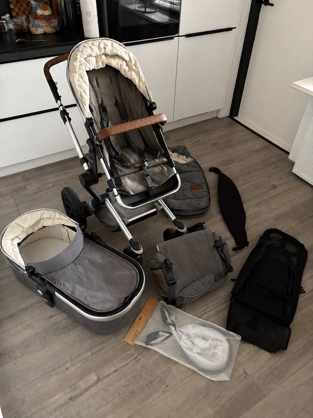 Joolz Day kinderwagen, Gebruikt, Verstelbare duwstang, Ophalen, Kinderwagen