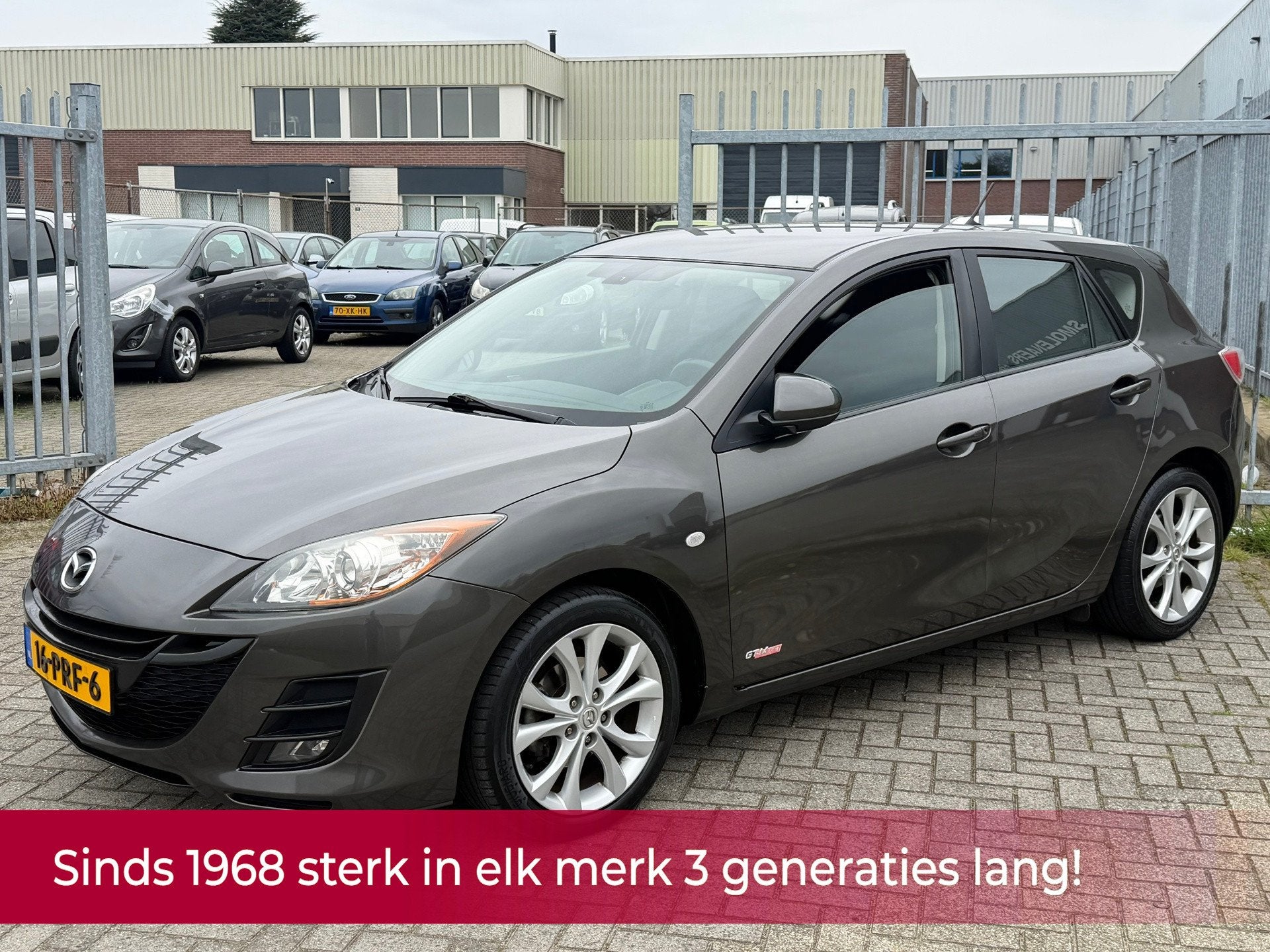 Mazda 3 1.6 GT-M Line 5 DEURS NL AUTO NAP! NAVI l CRUISE l P, Auto's, Mazda, Voorwielaandrijving, Stof, Gebruikt, Zwart