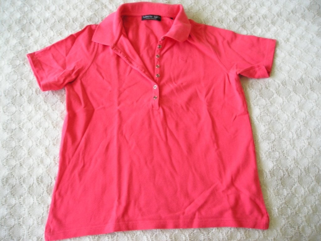 sportief poloshirt Roberto Sarto maat 42, Ophalen, Overige kleuren, Maat 42/44 (L), Zo goed als nieuw