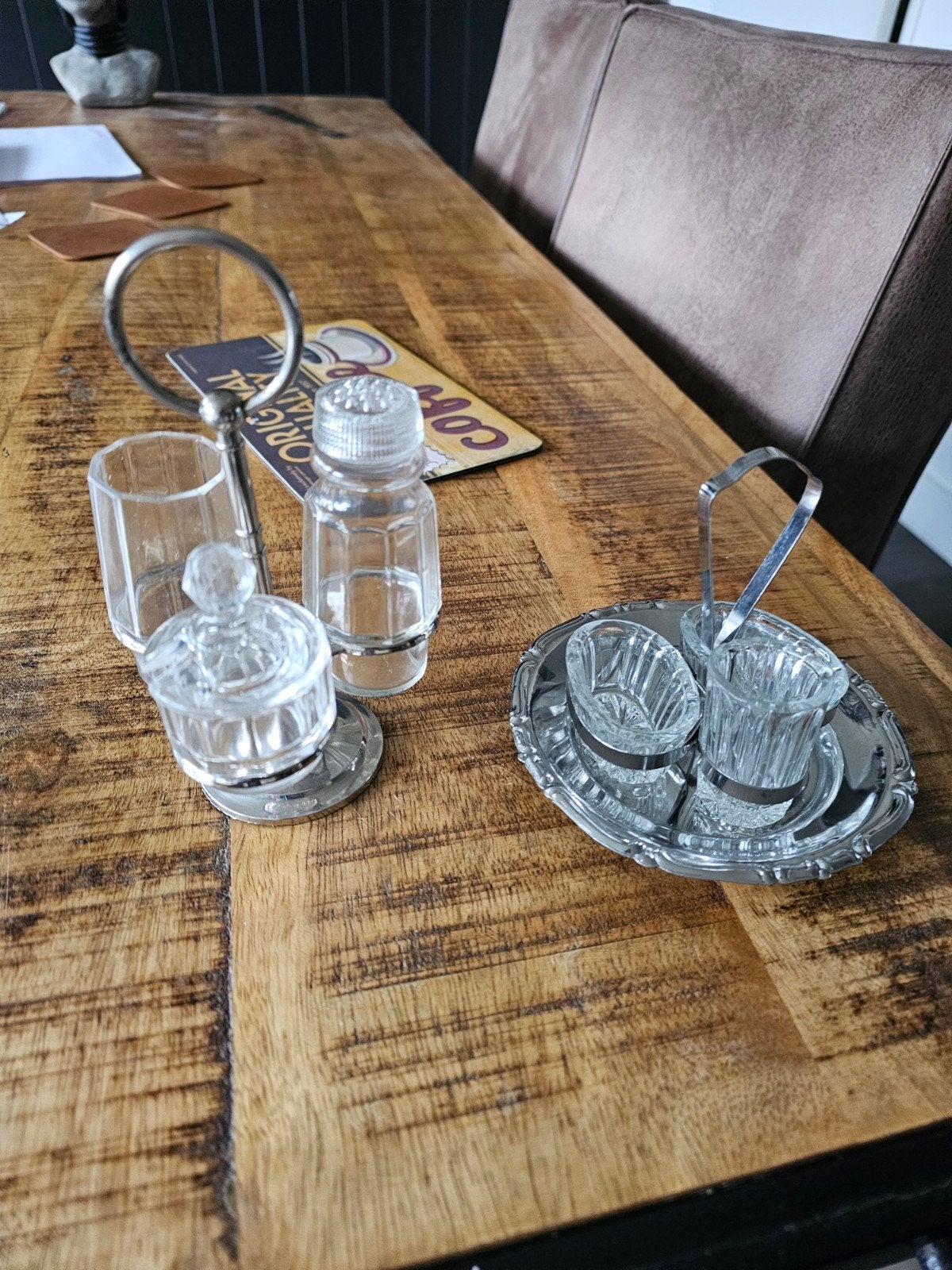 mooie oude brocante setjes 4.95 pst, Ophalen