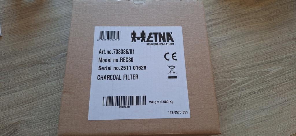 Etna koolstoffilter voor afzuigkap, Ophalen of Verzenden, Nieuw
