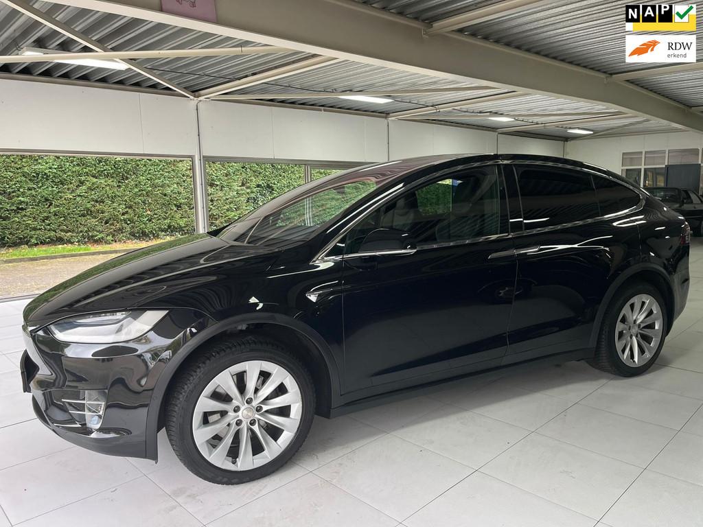 Tesla Model X 90D Base 6 Persoons - Trekhaak 2.250 Kg, Automaat, Model X, Gebruikt, 124 €/maand