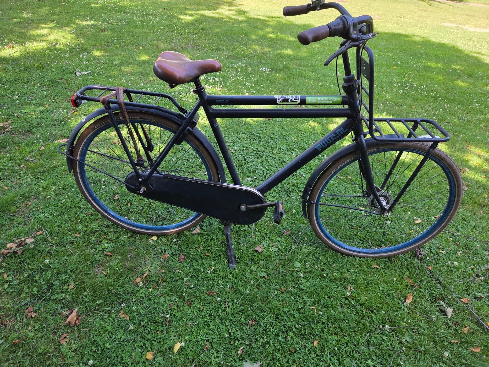 Gazelle Puur NL Herenfiets, Gebruikt, Versnellingen, Ophalen of Verzenden, 57 tot 61 cm