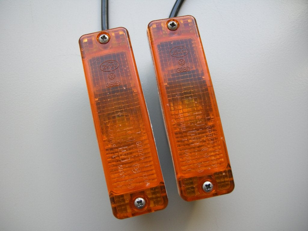 Set knipperlichten VW Golf 2, Ophalen of Verzenden, Gebruikt, Oldtimer onderdelen
