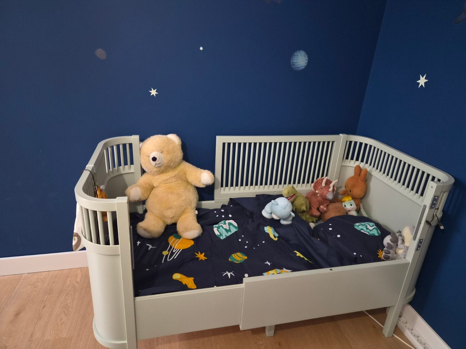 sebra kili bed mint groen, Kinderen en Baby's, Kinderkamer | Bedden, Ophalen, Gebruikt, 140 tot 160 cm, 70 tot 85 cm