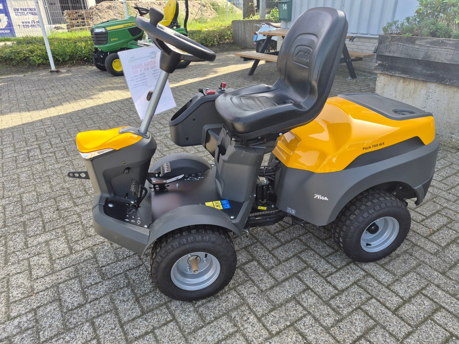 stiga park 500 wx super najaarsstunt, Ophalen, Nieuw, Stiga, Elektrische starter